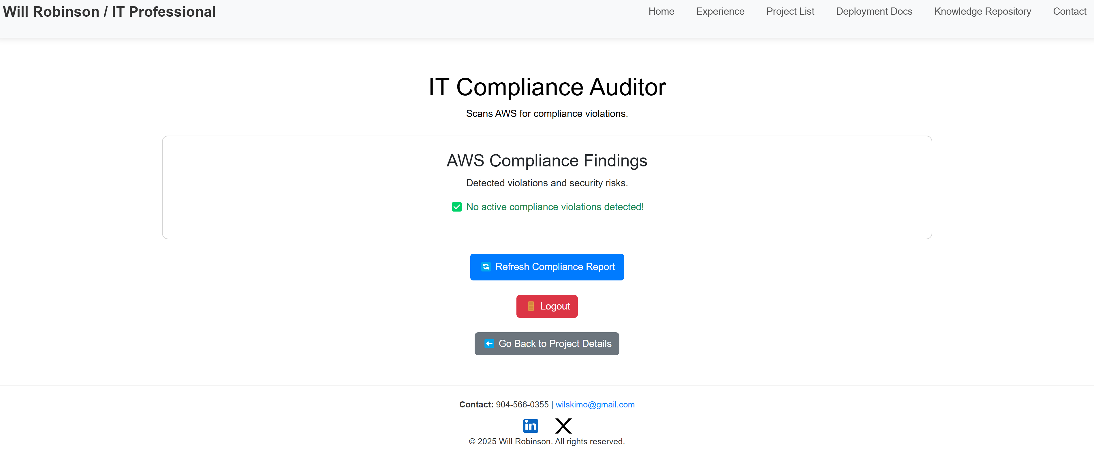 IT Compliance Auditor